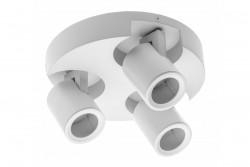 Decor Ceiling light fixture BLINK AC220-240V 50/60 Hz GU10 max. 20W*3 IP20 triple white 1208963845