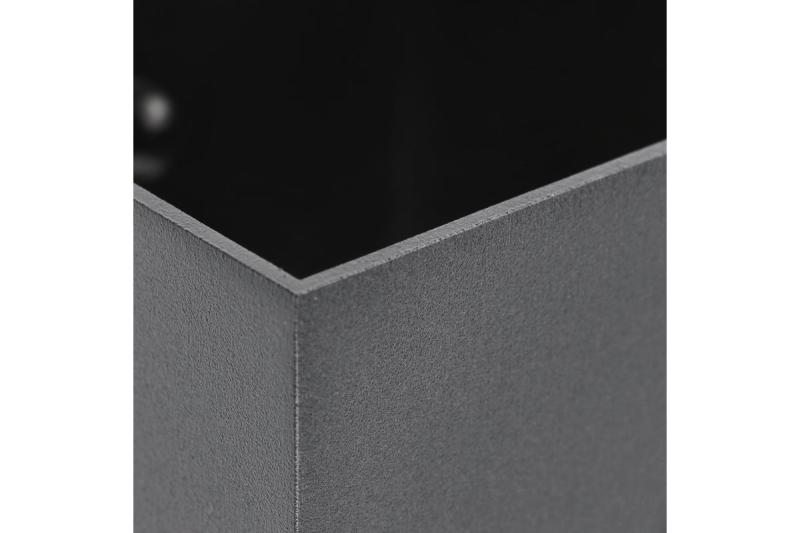 Decor Wall fixture  CAMPIONE aluminium G9 IP20 max. 40W IP20 square black 1208963849