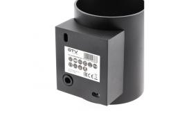 Decor Wall fixture  CAMPIONE aluminium G9 IP20 max. 40W IP20 round black 1208963851