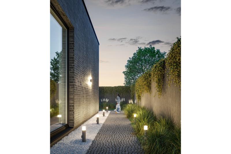 Decor Garden fixture CORTA-P 40 E27 MAX.25W IP44 AC220-240V 50-60Hz pole anthracite 1208963860