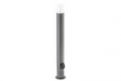 Decor CORTA-P 80 garden lamp E27 MAX.25W IP44 AC220-240V 50-60Hz socket max. 3000W bollard graphite 1208963864