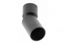 Decor Ceiling fixture FARGO MINI aluminium 56x150mm IP20 max 20W round black 1208963877