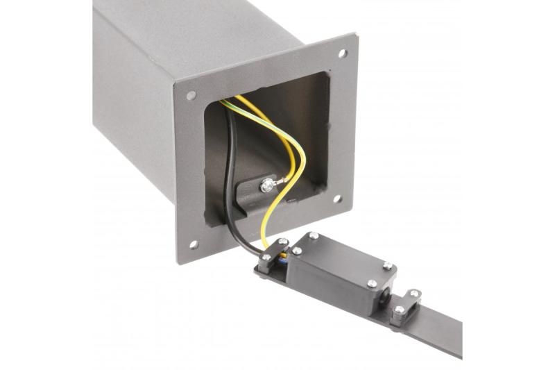 Decor Garden luminaire LARGO-P PIR 50 E27 MAX.15W IP44 AC220-240V 50-60Hz post graphite 1208963920