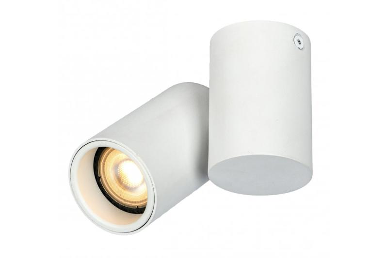 Decor Ceiling luminaire LUPO aluminum 11.6x5.6x11.5 IP20 1*GU10 max. 50W round white 1208963927
