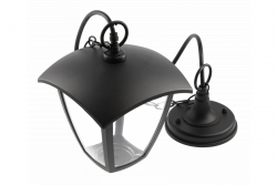 Decor Garden fixture suspended MARINA-H E27 MAX.20W IP54 AC220-240V 50-60Hz black 1208963930