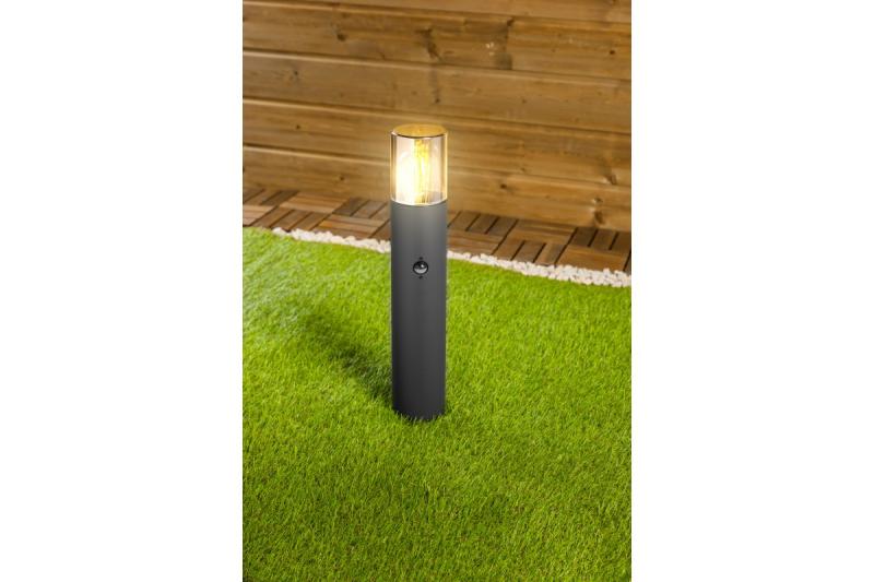 Decor Garden luminaire MEDIO-P 50 PIR E27 MAX.15W IP54 AC220-240V 50-60Hz post graphite 1208963940