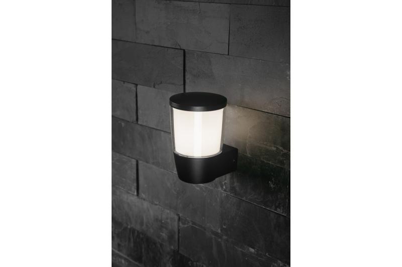 Decor Garden luminaire TORA-AU E27 MAX.15W IP54 AC220-240V 50-60Hz top wall lamp black 1208964023