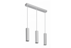 Decor TRESOS suspended lamp 3xGU10 aluminium IP20 max. 3x20W white 1208964029