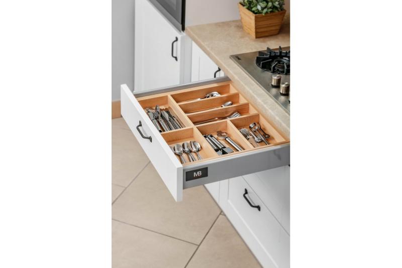 Decor Cutlery Tray Kitchen Adjustable Insert for 600-1000mm Cabinets 1208966291