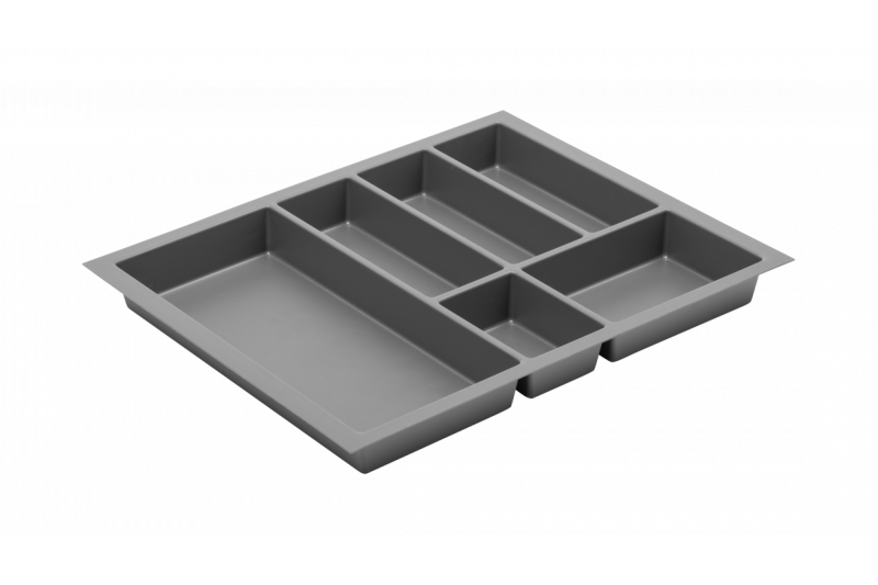 Decor Cutlery Tray Insert for Kitchen Drawer 600 Anthracite 1208966378
