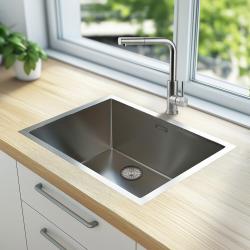 Pure.Sink Elite Steel Spark-S kitchen faucet stainless steel with pull-out spout PS8041-02