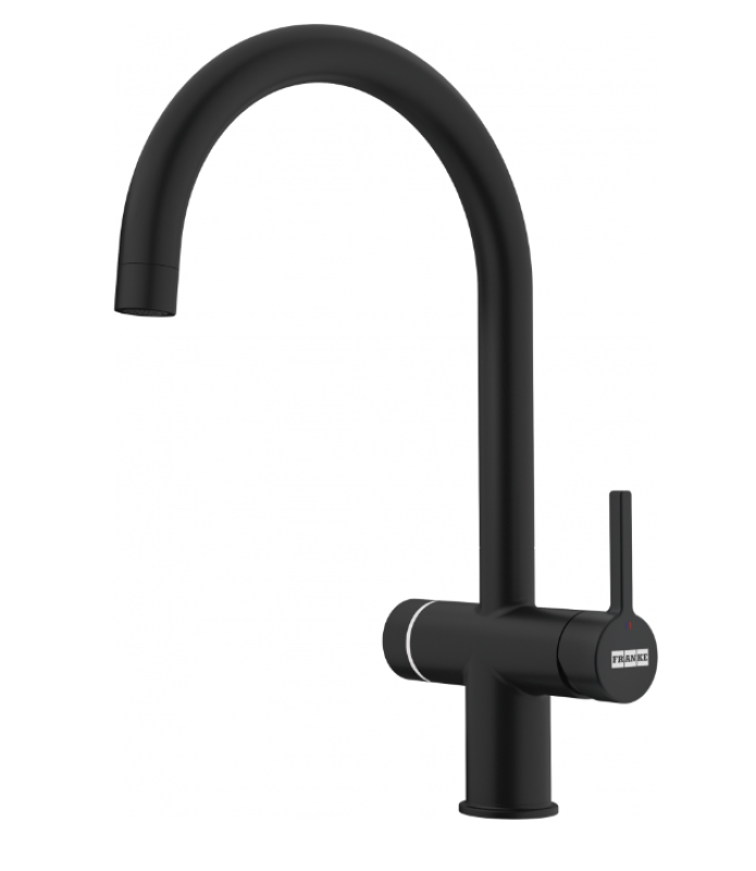 Franke Maris water hub 7L boiler 3-in-1 with touch electronic boiling water tap matte black 160.0713.604