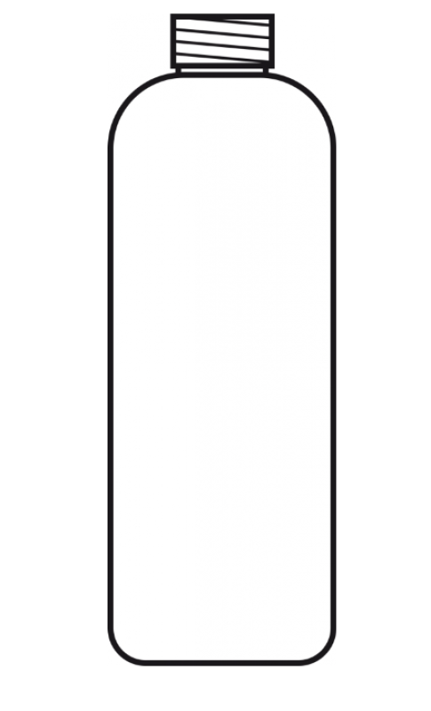 Franke Atlas Plastic Bottle for Soap Dispenser Reservoir 133.0641.890