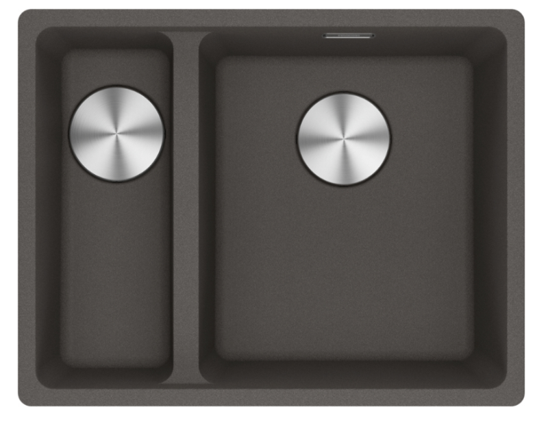 Franke Maris MRG 160-34-15 Fragranite Slate Grey Sink grey dark Right Bowl Undermount 125.0714.461