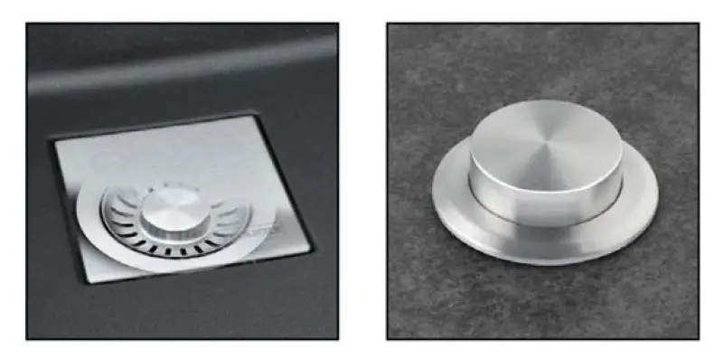 Franke Kubus KNG 110.62 Sink 72x42 Slate Grey Granite Dark Grey Undermount with Tap Hole Bank 125.0714.465