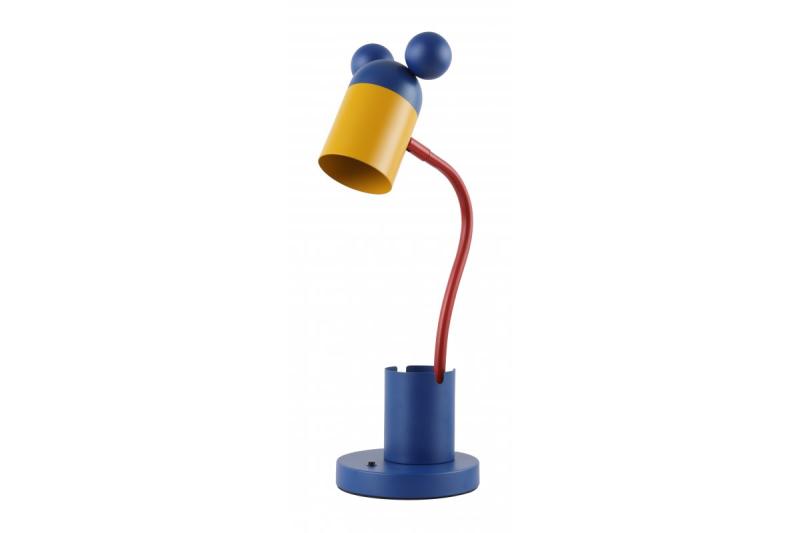 Desk lamp MOUSE , 5495, max.250V, 50/60Hz, 1*E27, max.25 W, dia.8 cm, IP20, navy/yellow