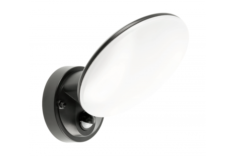 'TERRO LED luminaire with motion sensor,10W,720lm,IP54,AC220-240V,50/60Hz,4000K,black