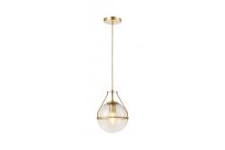Ceiling luminaire DROP 2 , 7073, AC220-240V, 50/60Hz, 1*E27, max.25W, dia.21 cm, gold