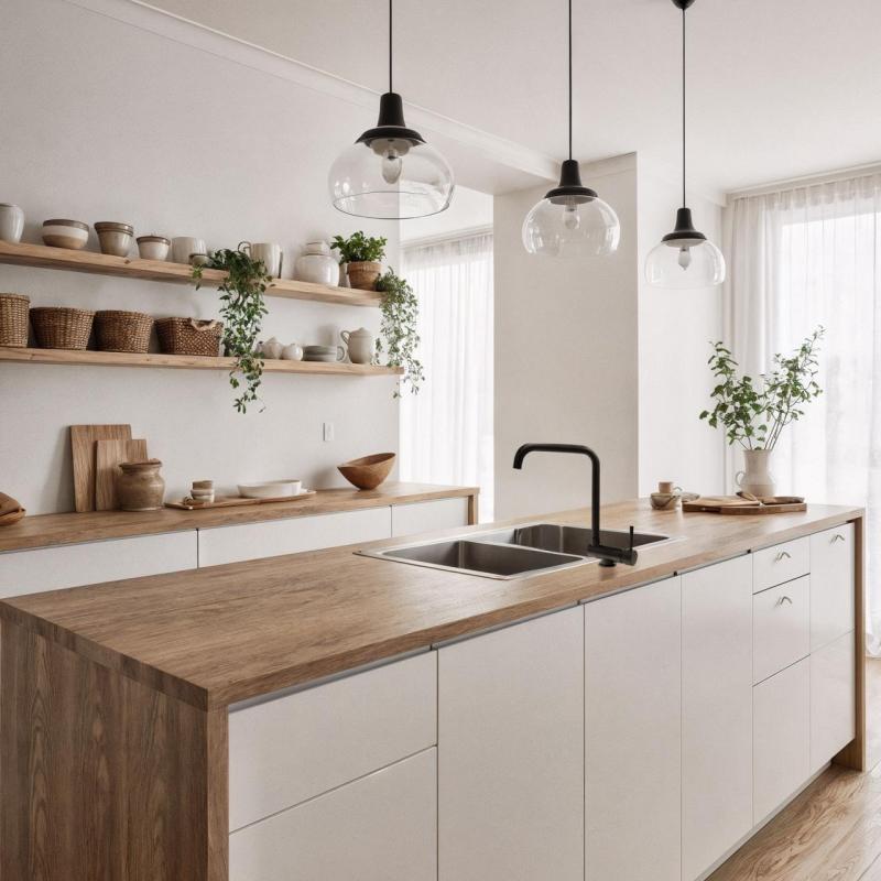 Graniteland Serenity Kitchen Faucet Black with Foldable Spout 1208969533