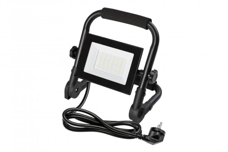 NELI Portable Floodlight, LED, 30W, 2700lm, 6400K, AC220-240V, IP65, 1.5m cable