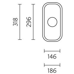 Banka IB1530 Stainless Steel Sink 168 x 318 mm Top Mount and Flush Mount 1208970043