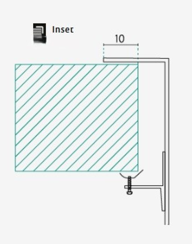 Banka IB1530 Stainless Steel Sink 168 x 318 mm Top Mount and Flush Mount 1208970043