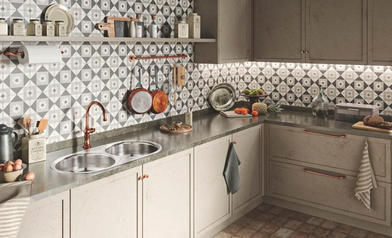 Banka Galicia Stainless Steel Sink with Draining Board 835 x 440 mm 1208970053