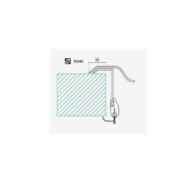 Banka Moscow Stainless Steel Round Sink 48 cm Surface Mount 1208970054