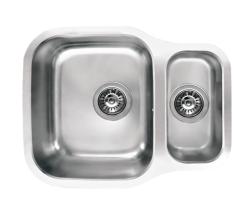 Banka Alaska Stainless Steel 1.5 Undermount Sink 524 x 400 mm 1208970064