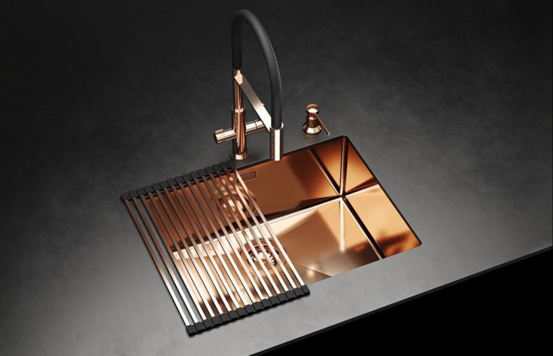 Ausmann Claridge 3-Way Kitchen Mixer Tap with Flexible Spout and Filtered Water – Chrome - 1208970091