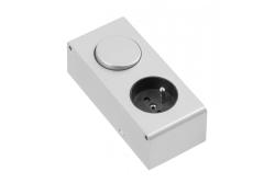 BOX extension cable with socket with grounding and switch 230V 16A