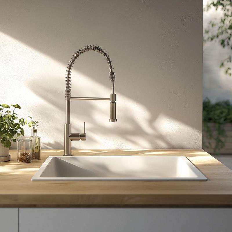 Ausmann Ceramic Ember Ceramic White Sink - Top Mount and Undermount 54 x 40 cm with Stainless Steel Plug 1208970508