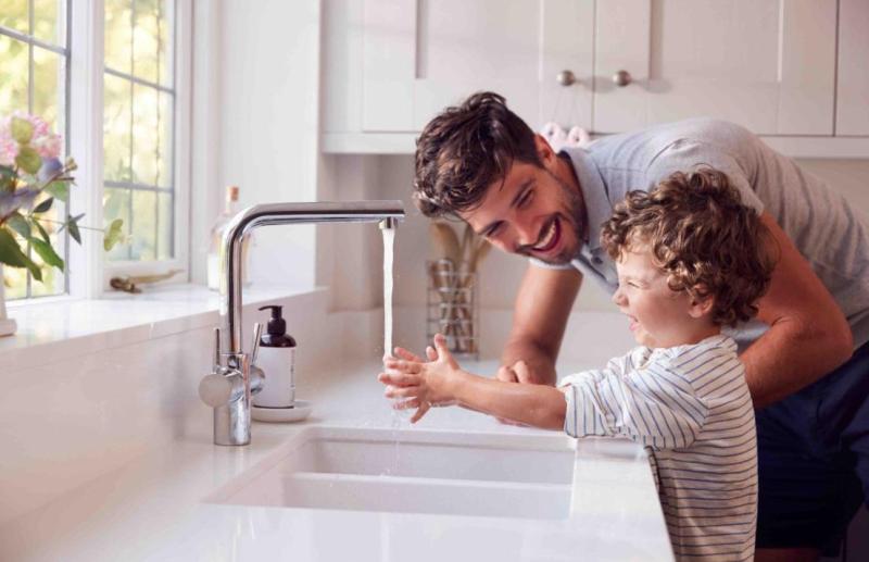 Graniteland Solo Granite White Undermount Sink 42x34 cm with Stainless Steel Plug 1208970613