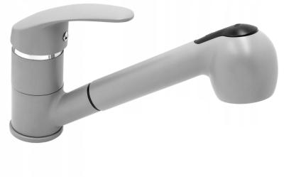 Graniteland Rhea Kitchen Faucet Grey with Pull-Out Spout and Dual-Function Hand Shower 1208970656