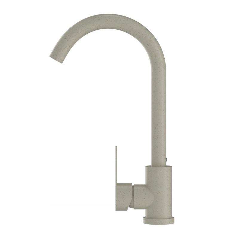 Graniteland Veritas Kitchen Mixer Tap Beige Sand with Swivel Spout 1208970679