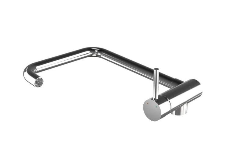 Graniteland Serenity fold-down window Kitchen mixer tap Chrome 1208970687