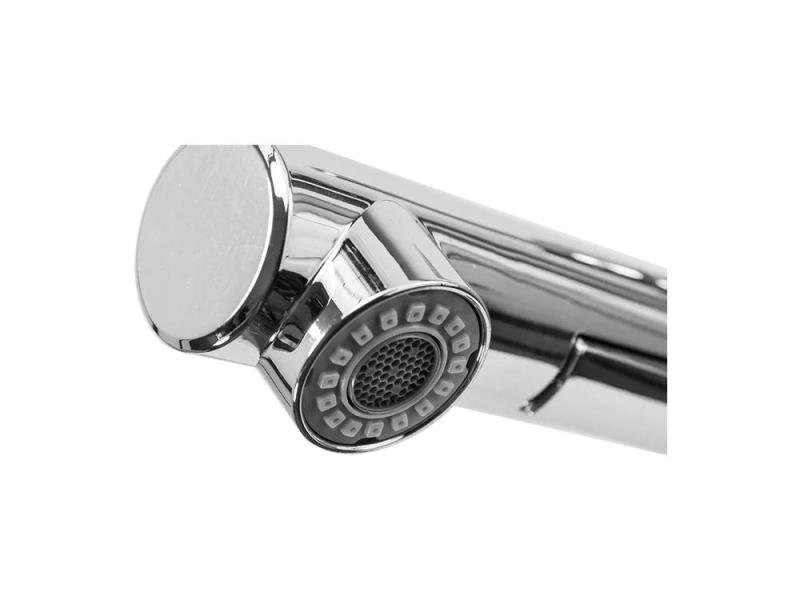 Graniteland Ceres Kitchen Faucet Beige Sand with Retractable Spout and Double-Function Hand Shower 1208970708