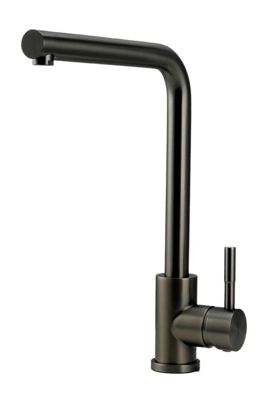 Pure.Sink Prestige Combination Set Gun Metal Sink 50x40 cm with Gun Metal Kitchen Faucet 1208970763