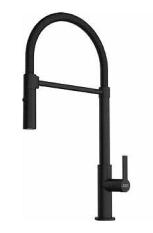 Franke Maris Semi Pro Kitchen Faucet Flexible Spout Black 115.0728.396