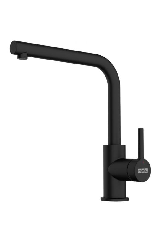 Franke Lina L Kitchen Faucet Swiveling Spout Black 115.0693.393
