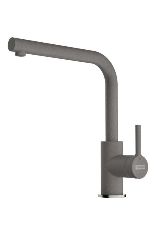 Franke Lina L Kitchen Faucet Swivel Spout Stone Grey 115.0728.480