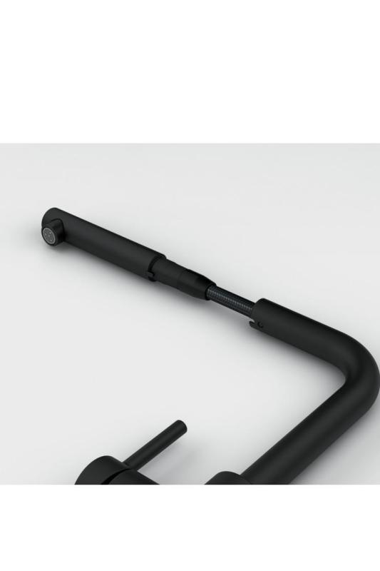 Franke Lina L Kitchen Faucet Oyster with Pull-out Spout 115.0728.487