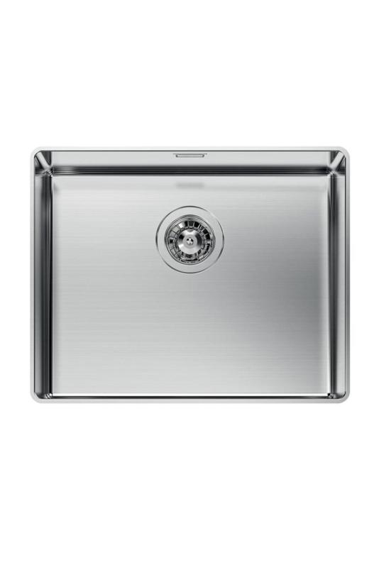 Foster Phantom Slimline Stainless Steel Sink 50x40cm Undermount for Ceramic Countertops 1208971122