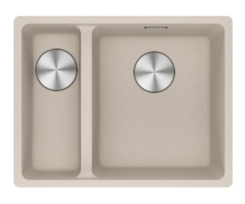 Franke Maris MRG 160-34-15 Fragranite Coffee Cream Sink Right Undermount 125.0688.516