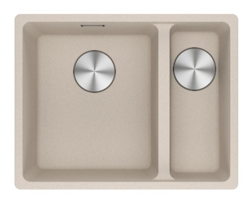 Franke Maris MRG 160-34-15 Fragranite Coffee cream sink Left undermount 125.0688.521