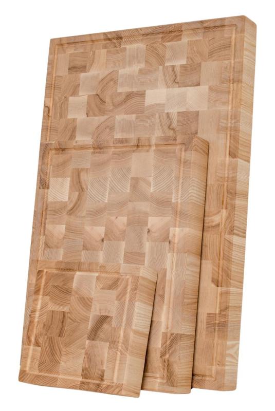 Woodsea Woodstone Ash S - Ash Wooden Cutting Board Square 20x20cm 1208971526