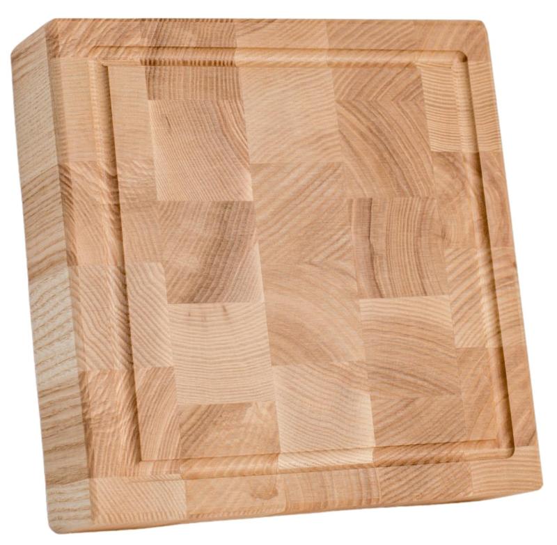 Woodsea Woodstone Ash S - Ash Wooden Cutting Board Square 20x20cm 1208971526