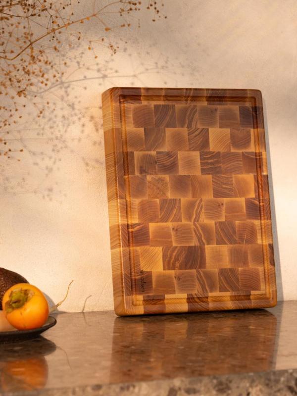 Woodsea Woodstone Ash L - Ash Wooden Cutting Board 40x60cm 1208971528