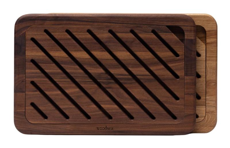 Woodsea Bread Walnut - Wooden Bread Board Walnut 45x30cm 1208971537