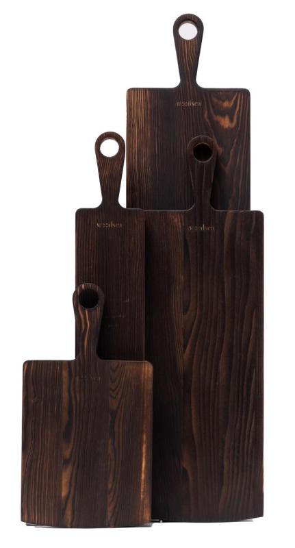 Woodsea Pine Burned M - Pine Cutting Board 20x62 cm 1208971576